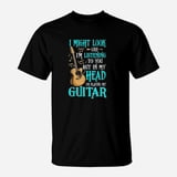 Guitar Funny I Might Look Like Im Listening To You TShirt - Walmart.com