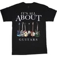 thumbnail image 1 of Guitar Gear Gifts Funny T-shirt Mens Graphic Tees, 1 of 1