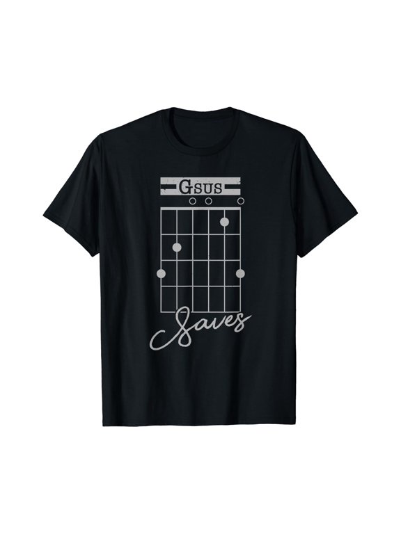 Guitar Gsus Saves Christian Guitarist Gift T-Shirt