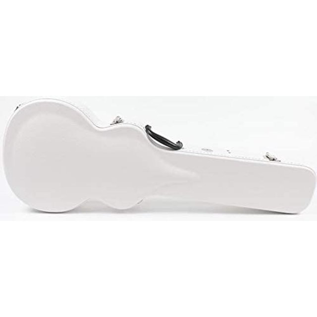 Guitar Hard Shell Guitar Case for Arch Top Les Paul (White)
