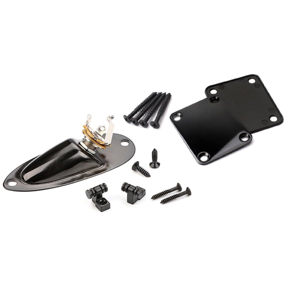 Guitar Hardware Set with Gold Finishing for Durability and Stable Connection on Electric Guitars Including Components