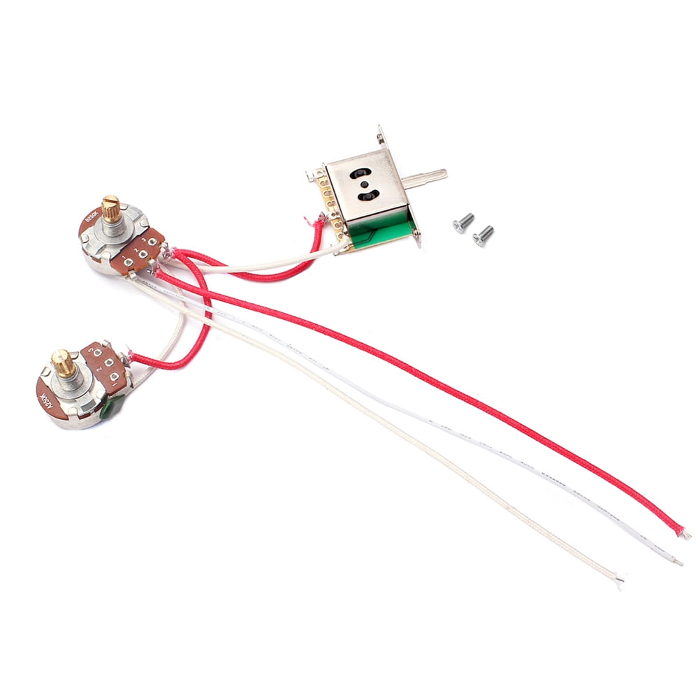 Guitar Harness Potentiometer Toggle Wiring Potentiometers Pots Audio
