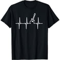 thumbnail image 1 of Guitar Heartbeat Instrument Gift T-Shirt, 1 of 4