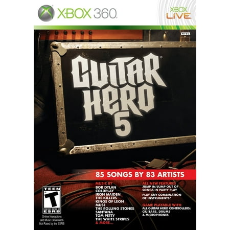 GUITAR HERO 5 (GAME ONLY) (used)