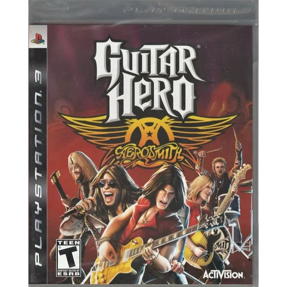 Guitar Hero Aerosmith (Game Only) PS3 (Brand New Factory Sealed US Version) Play