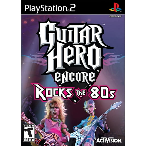 Guitar Hero Encore: Rocks the 80's (Playstation 2)