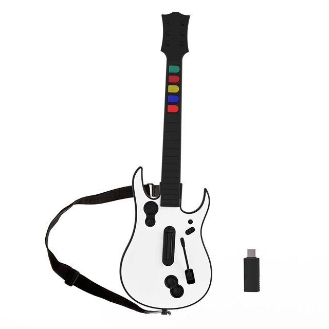 Guitar Hero World Tour Wireless PC/PS3 Controller with Dongle for Clone