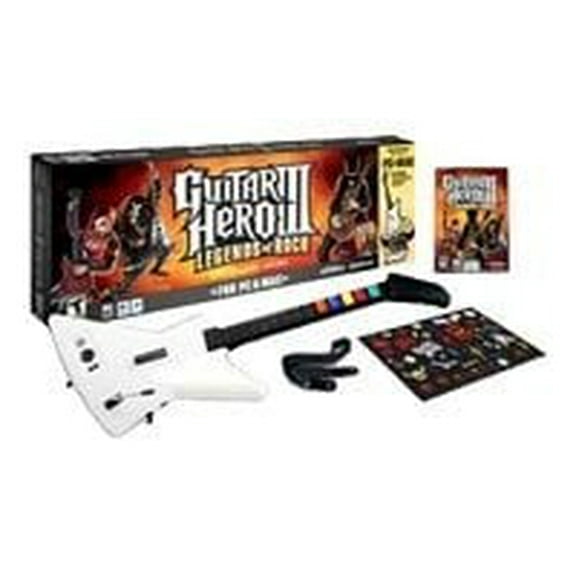 Guitar Hero III: Legends of Rock - Mac & PC - Game with Guitar bundle Brand new