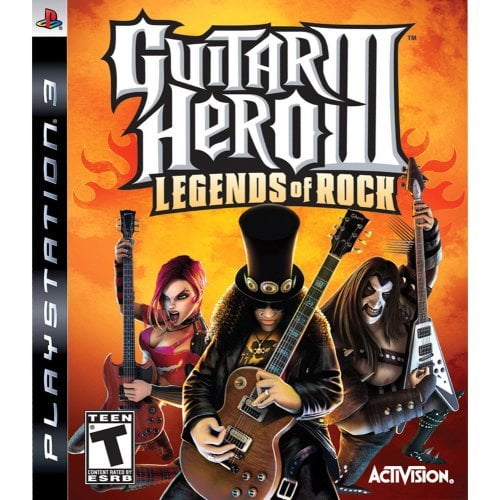 Giraf forsikring sjældenhed Guitar Hero III: Legends of Rock - PlayStation 3 - Walmart.com