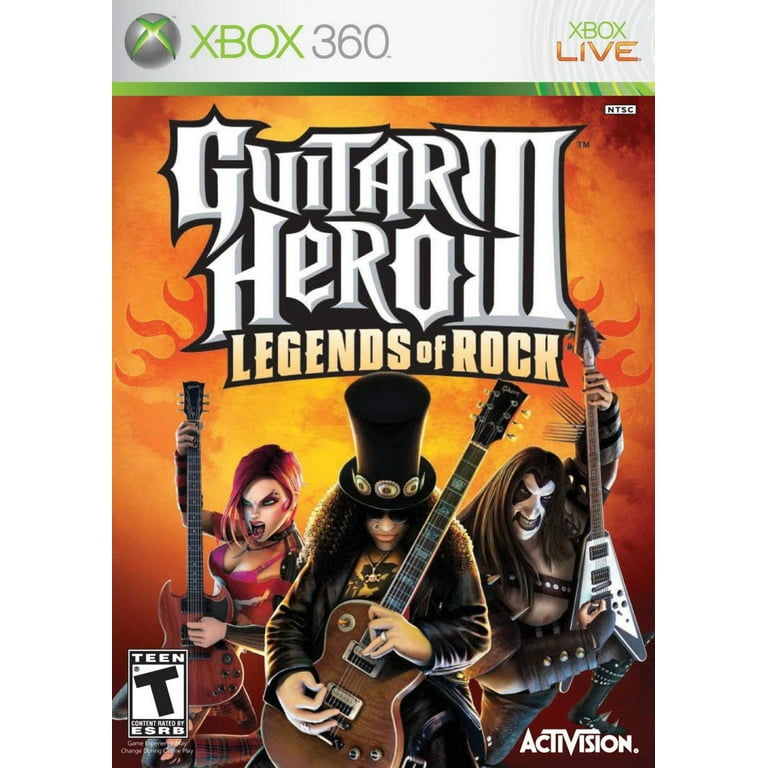 Guitar Hero III Legends of Rock Xbox 360 Walmart