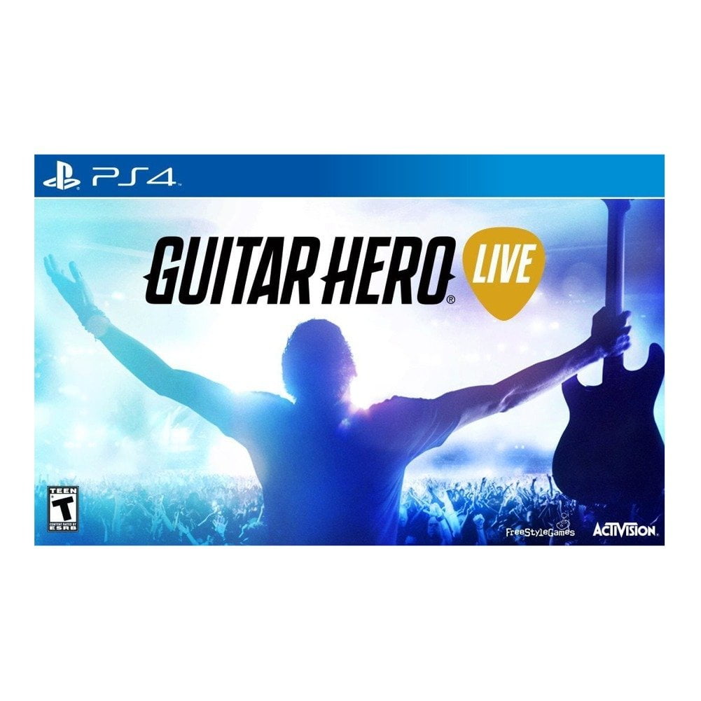 Guitar Hero Live Bundle – New Game System, Rock Band for Sony