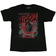 thumbnail image 1 of Guitar Hero Live Mens T-Shirt - Rock The Block Rocking Rat Boulder City USA, 1 of 5