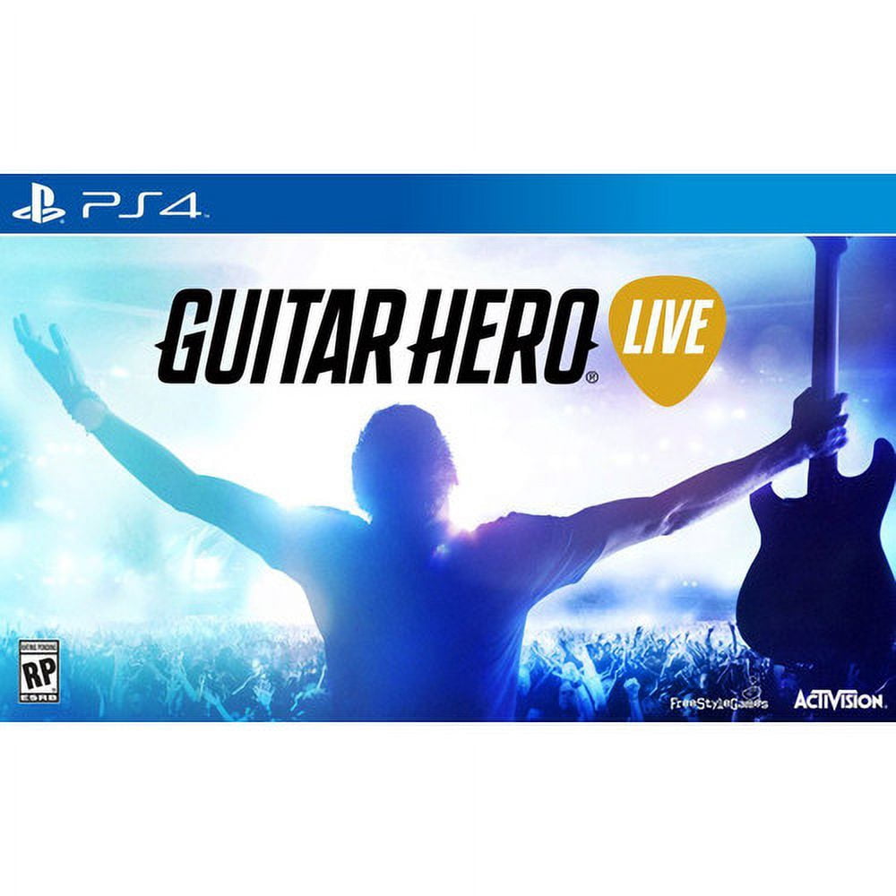 PS4 ギターヒーロー LIVE ヨーロッパ版　guitar HERO LIVE Guitar Hero Live (Playstation 4) - Walmart.com