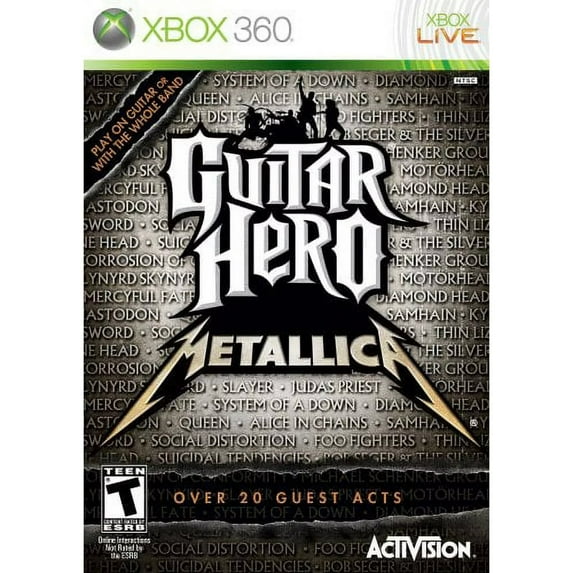 Restored Guitar Hero: Metallica Xbox 360 (Refurbished)