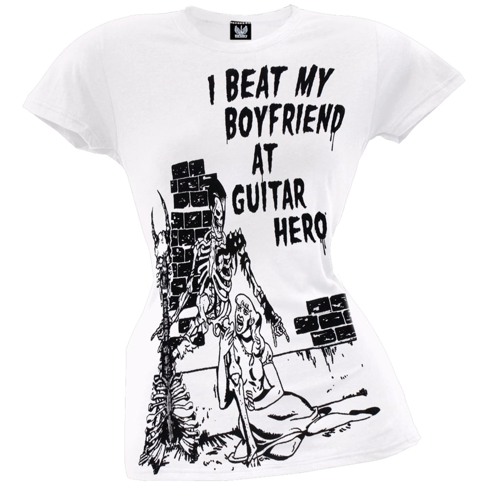 Guitar Hero 3 I Beat My Boyfriend at Guitar Hero Junior Tee
