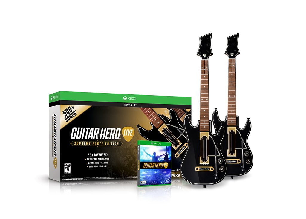 Guitar Hero Supreme Party Edition Bundle (2 Guitars) Xbox One