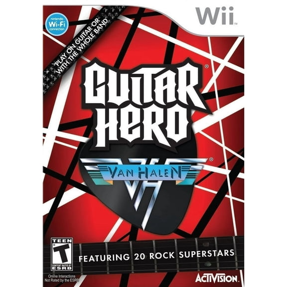 Pre-Owned Guitar Hero: Van Halen Video Game for Wii