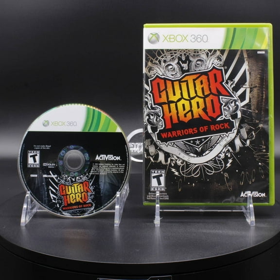 Restored Guitar Hero: Warriors of Rock Microsoft Xbox 360