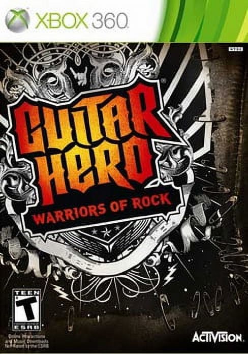 Wireless Guitar - XBOX 360 Guitar Hero ( no game ) in box ( tested )