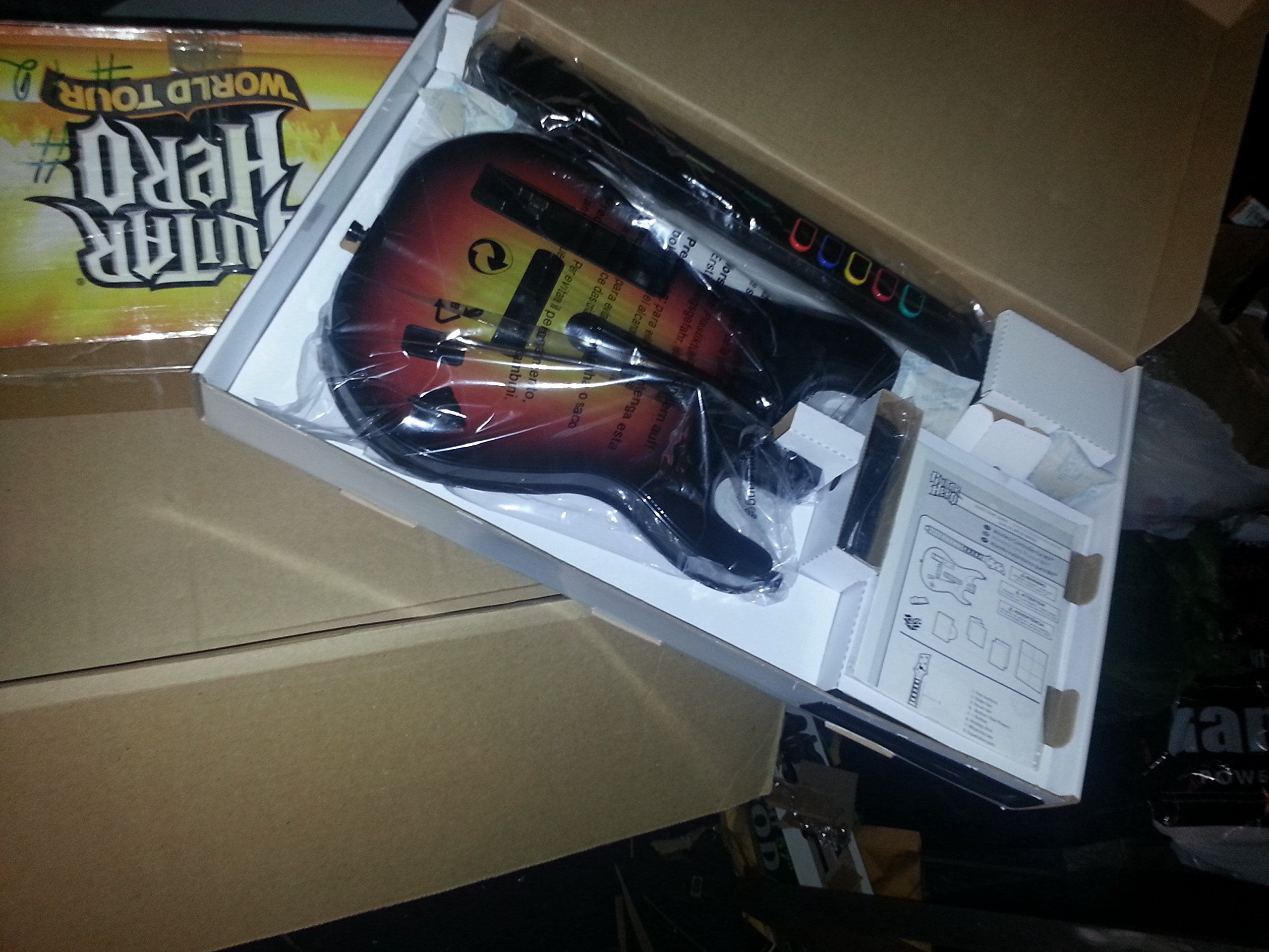 Guitar Hero: World Tour Band Kit Bundle (Nintendo Wii)
