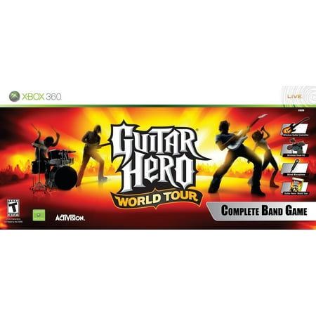 Guitar Hero: World Tour Band Bundle - Xbox 360
