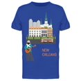 thumbnail image 1 of Guitar In New Orleans T-Shirt Men -Image by Shutterstock, Male Medium, 1 of 2