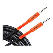 Guitar Instrument Braided Cable 1/4" Straight Straight Jacks