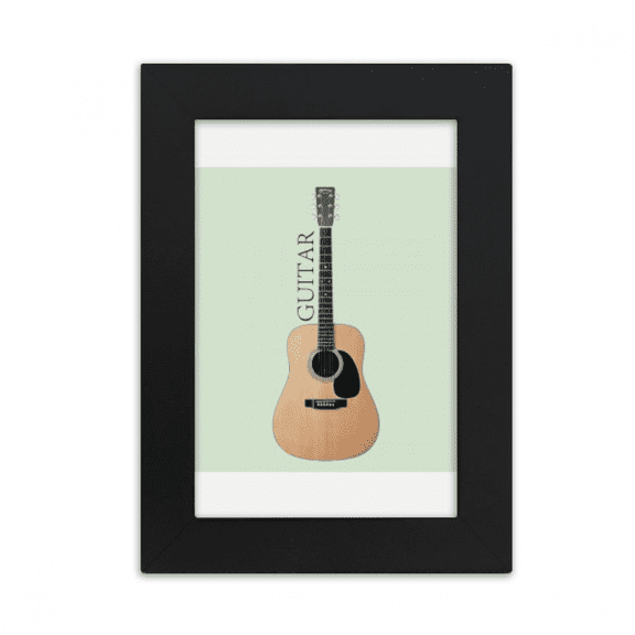 Guitar Instrument Playing Music Desktop Photo Frame Picture Display Art Painting Exhibit