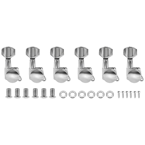 Guitar Knobs Keys for Acoustic Electric Guitar 6 Piece Guitars String Tuning Pegs String Tuner Tuning Machine Heads Set