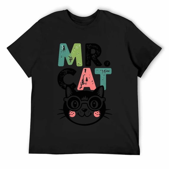 Guitar Lake Shadow Love Mr. Cat T-Shirt