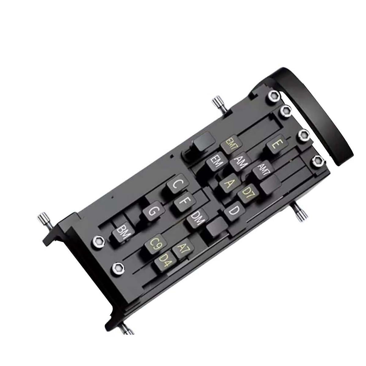 Guitar Learn Aid Tool with 16 Chords,Guitar Chord Trainer Folk Guitar