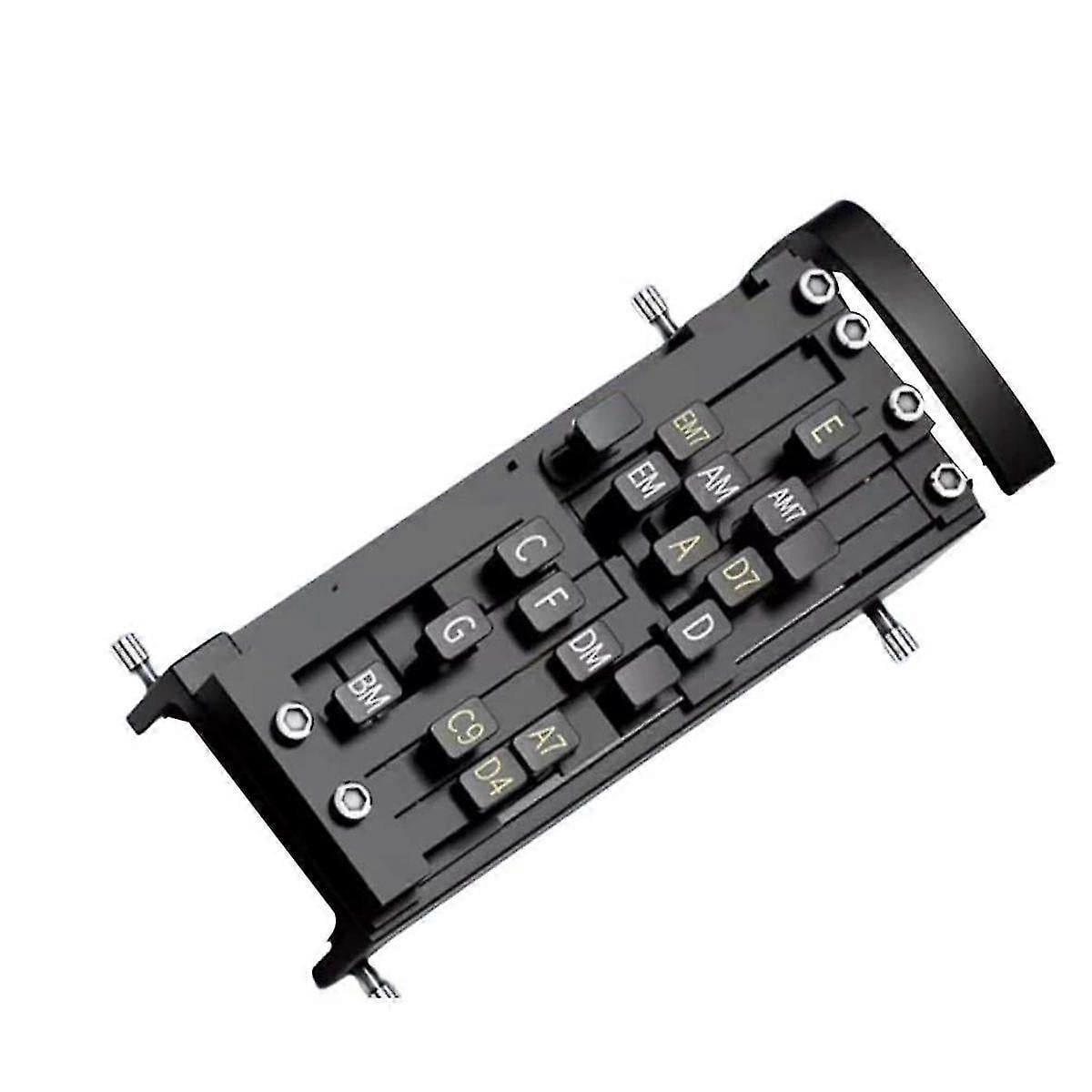 Guitar Learn Aid Tool with 16 Chords,Guitar Chord Trainer Folk Guitar