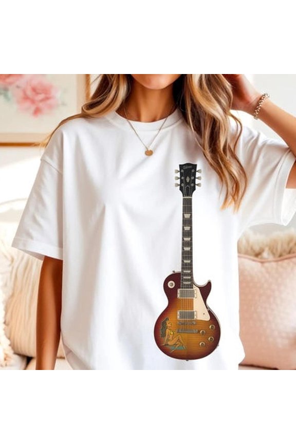 Guitar Lover's Unisex T-Shirt, Music Tee, Gift for Musicians, Casual Wear, Band Merchandise, Cool Graphic Tee
