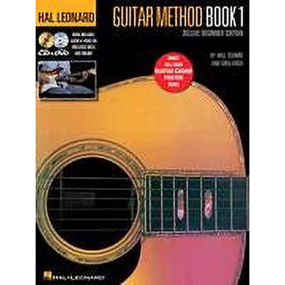 Hal Leonard Guitar Method Book 1 Deluxe Beginner Edition (Book/DVD/Online Audio/Poster)
