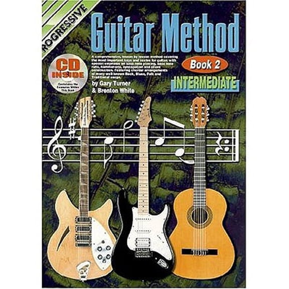 Pre-Owned Progressive Guitar Method, Book 2: Intermediate (Paperback) 0947183035 9780947183035