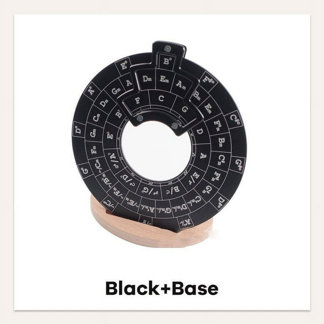 Guitar Music Disc of Fifths Metal Wheel Aluminum Alloy Melody Melody