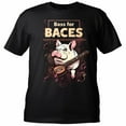 thumbnail image 1 of Guitar Music Gift Men's T-shirt New Cotton Black Tee XS-5XL, 1 of 5