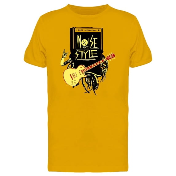 Guitar Music Poster Tee Men's -Image by Shutterstock