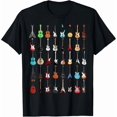 thumbnail image 1 of Guitar Musical Instrument T-Shirt, 1 of 6