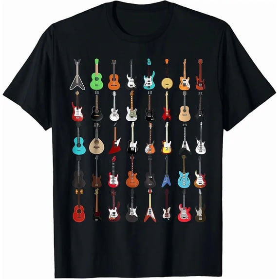 Guitar Musical Instrument T-Shirt
