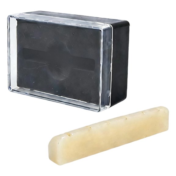 Guitar Nut 43 mm Cattle Bone Pre-Slotted Six-String Replacement