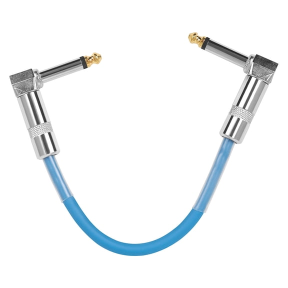 Guitar Patches Cables 6.35mm Guitar Effect Pedal Cables Low Noise and Good Quality Guitar Effect Pedals Plug