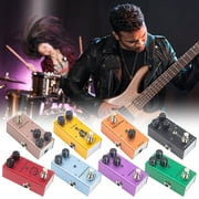 Guitar Pedal under $5! Yannianjz Guitar Effects Pedal Metal Distortion, Overdrive Reverb Chorus Sound Processor, Multi Effects Pedal for Electric Guitar, Professional Guitar Accessories for Musicians