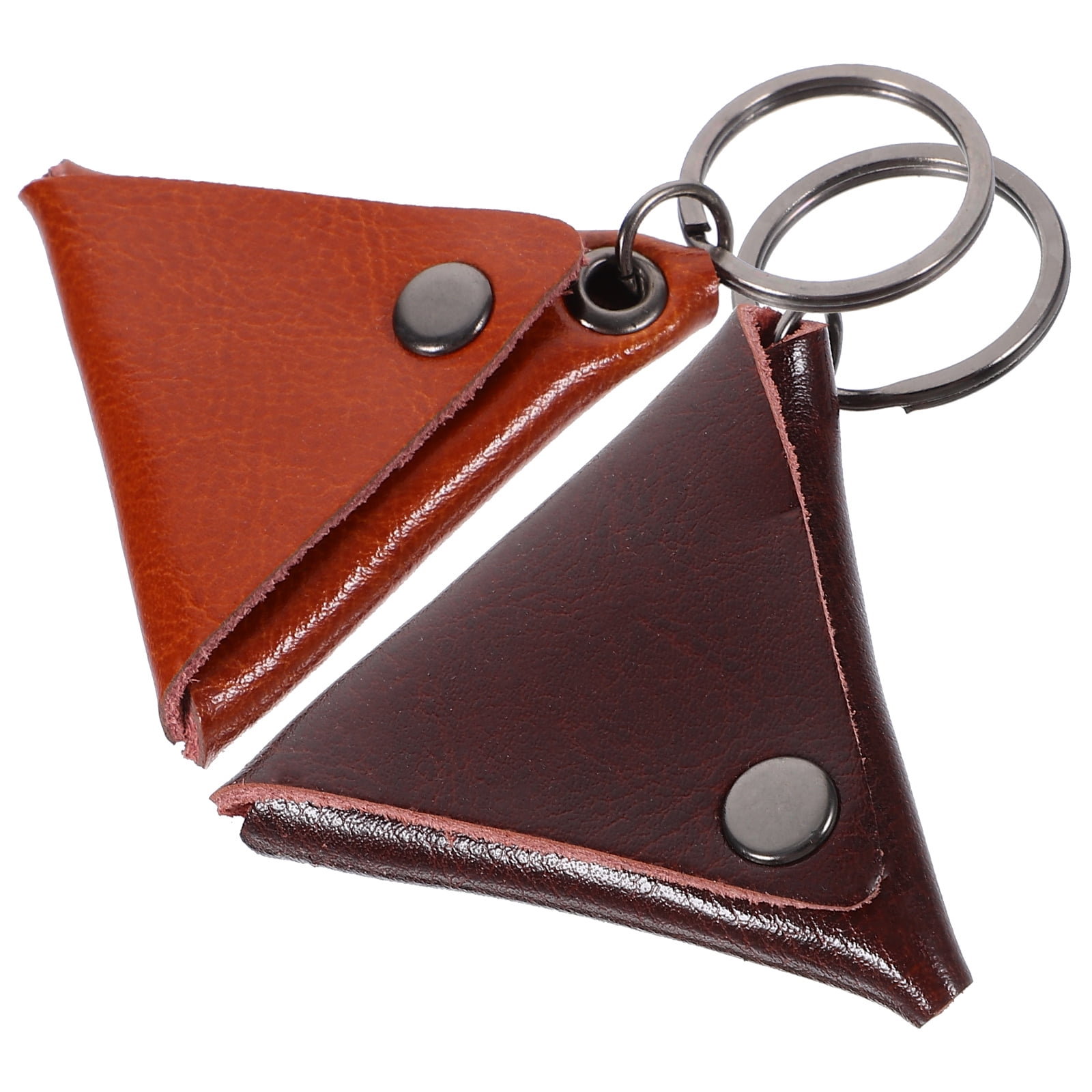 Practical Guitar Picks Case Keychain in Assorted Colors for Storage and Portability 2pcs