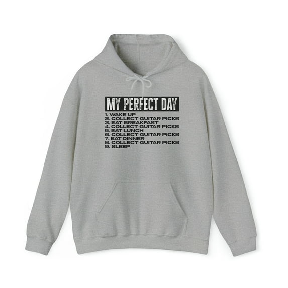 Guitar Pick Collecting Collector Hoodie, Gifts, Hooded Sweatshirt