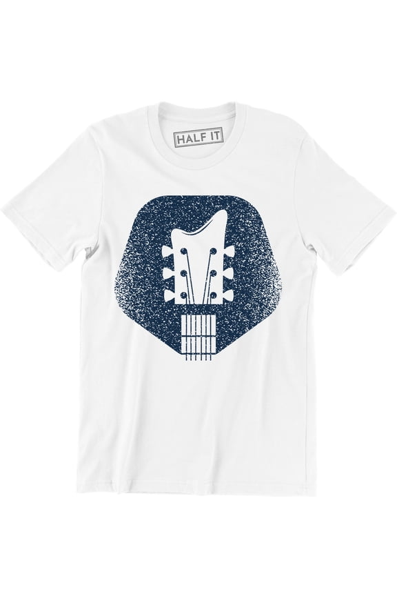 Guitar Pick Gift, Cool Guitar Handle Pick Logo Men's T-Shirt