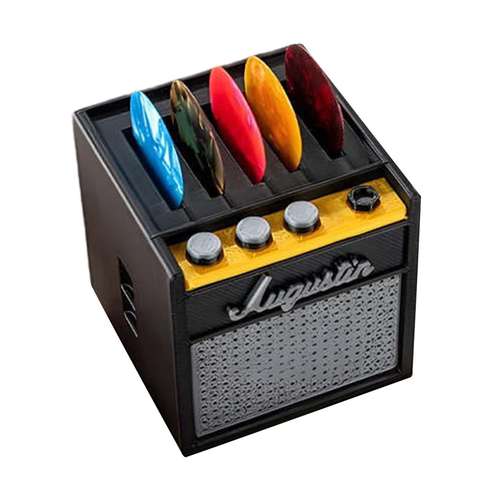 Porte-Clés Porte-Médiator Transparent - Accessoire Guitare Portable Pour Guitaristes, Hommes Et Femmes