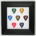 thumbnail image 1 of Guitar Pick (Not Included) Wall Display Picture Frame for 7 Picks Made in USA, 1 of 4