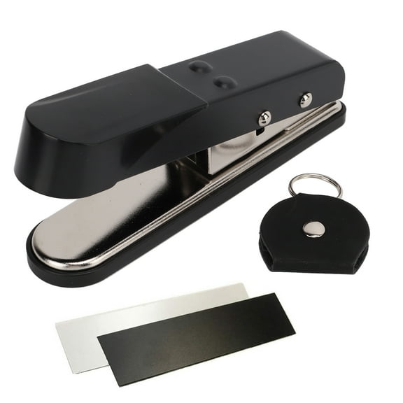 Guitar Pick Punch Black Iron Celluloid Guitars Plectrum Cutter Making Tool for Players
