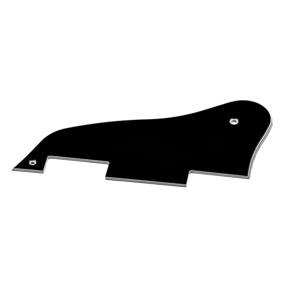 Guitar Pickguard High-Quality Black PVC Guard Scratch Plate For Electric Guitar